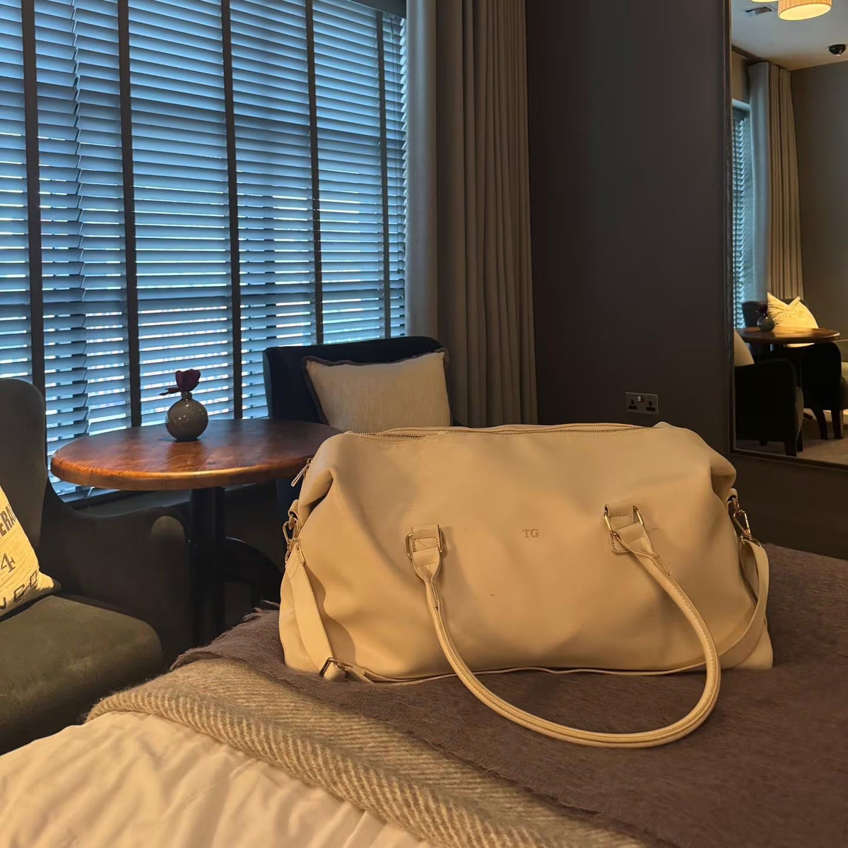 Gepersonaliseerde weekendtas | Luxe reistas