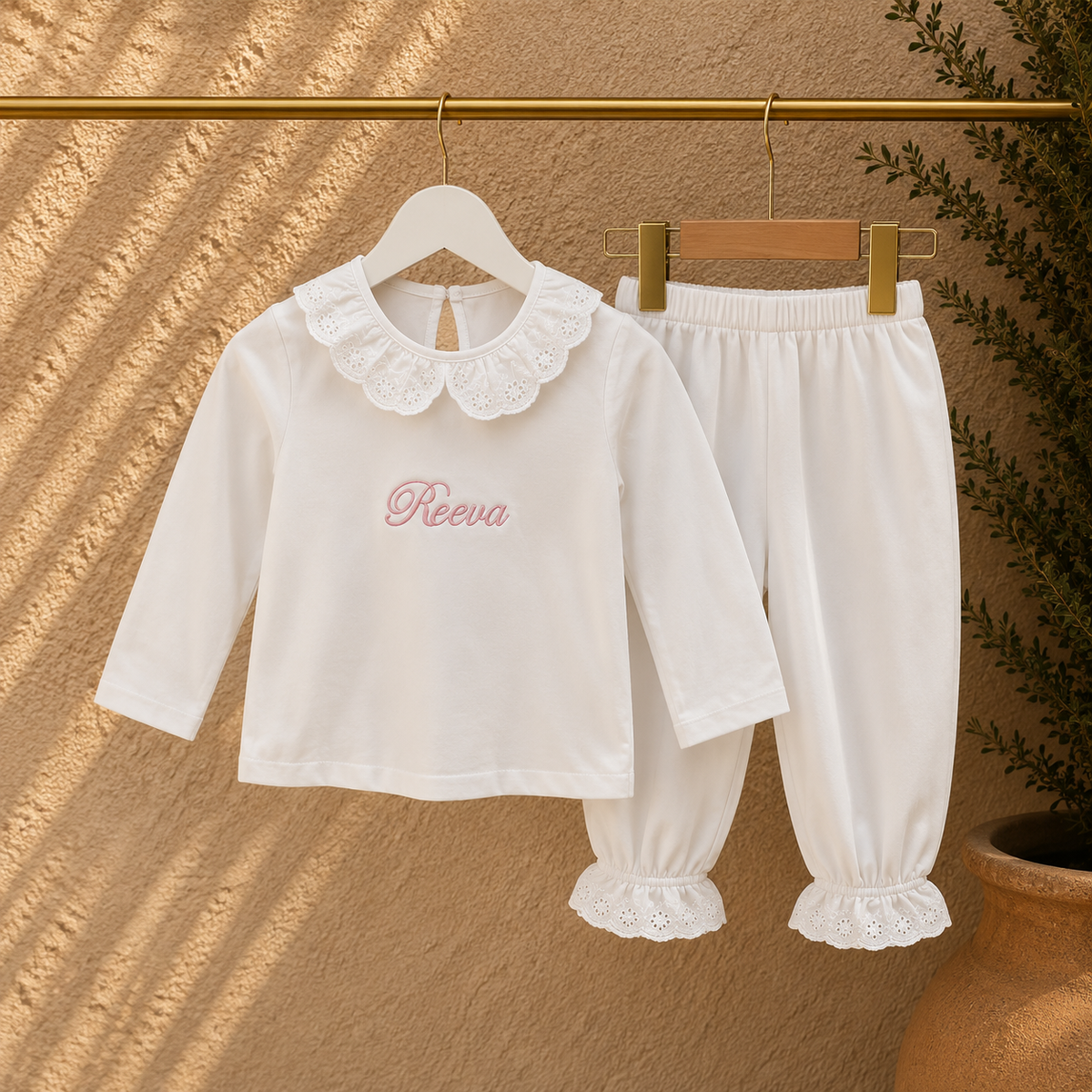 Personalised Girls Pyjama Set | Kids Pyjamas