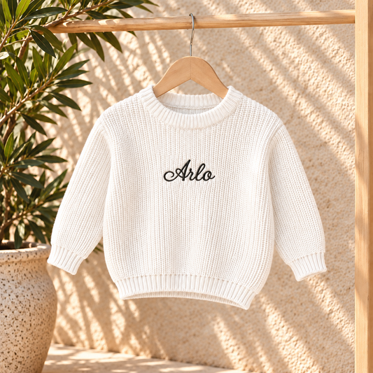 Personalised Baby Jumper | Baby Sweater