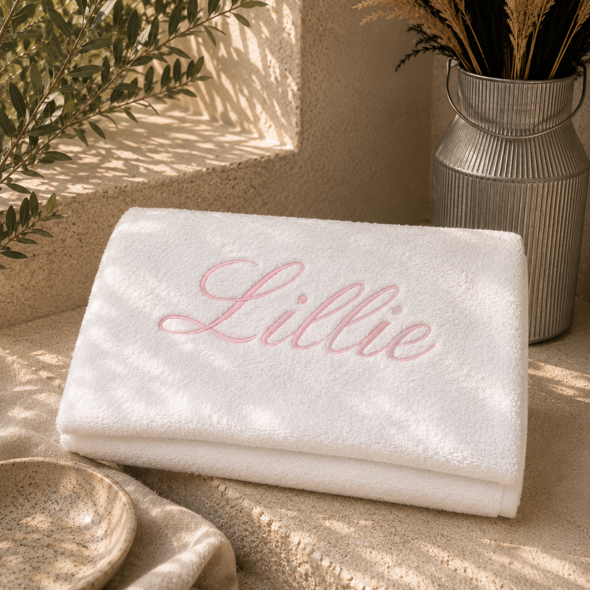Personalised Towel | Custom Name & Initials Towel