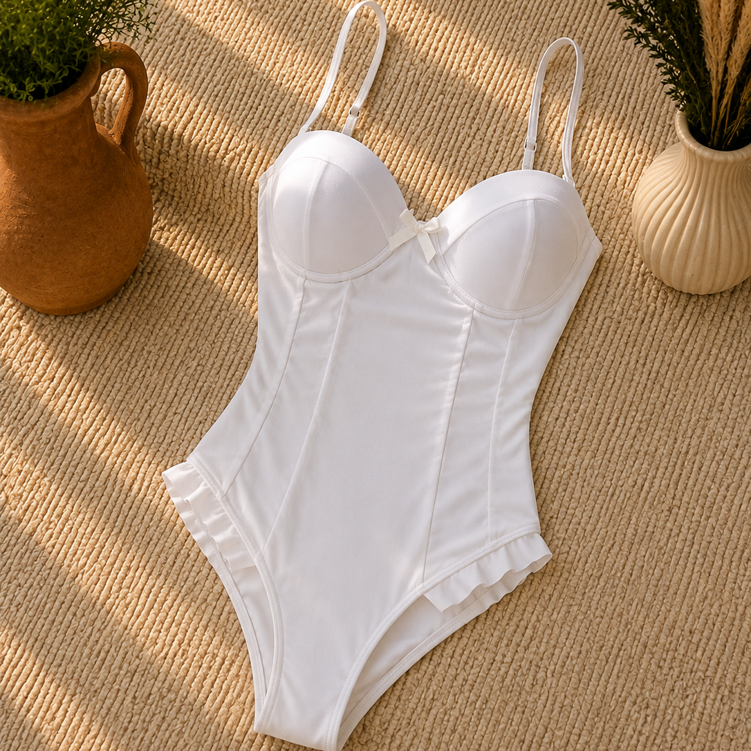 Personalised Bridal Swimsuit | Mrs Bride Swimwear