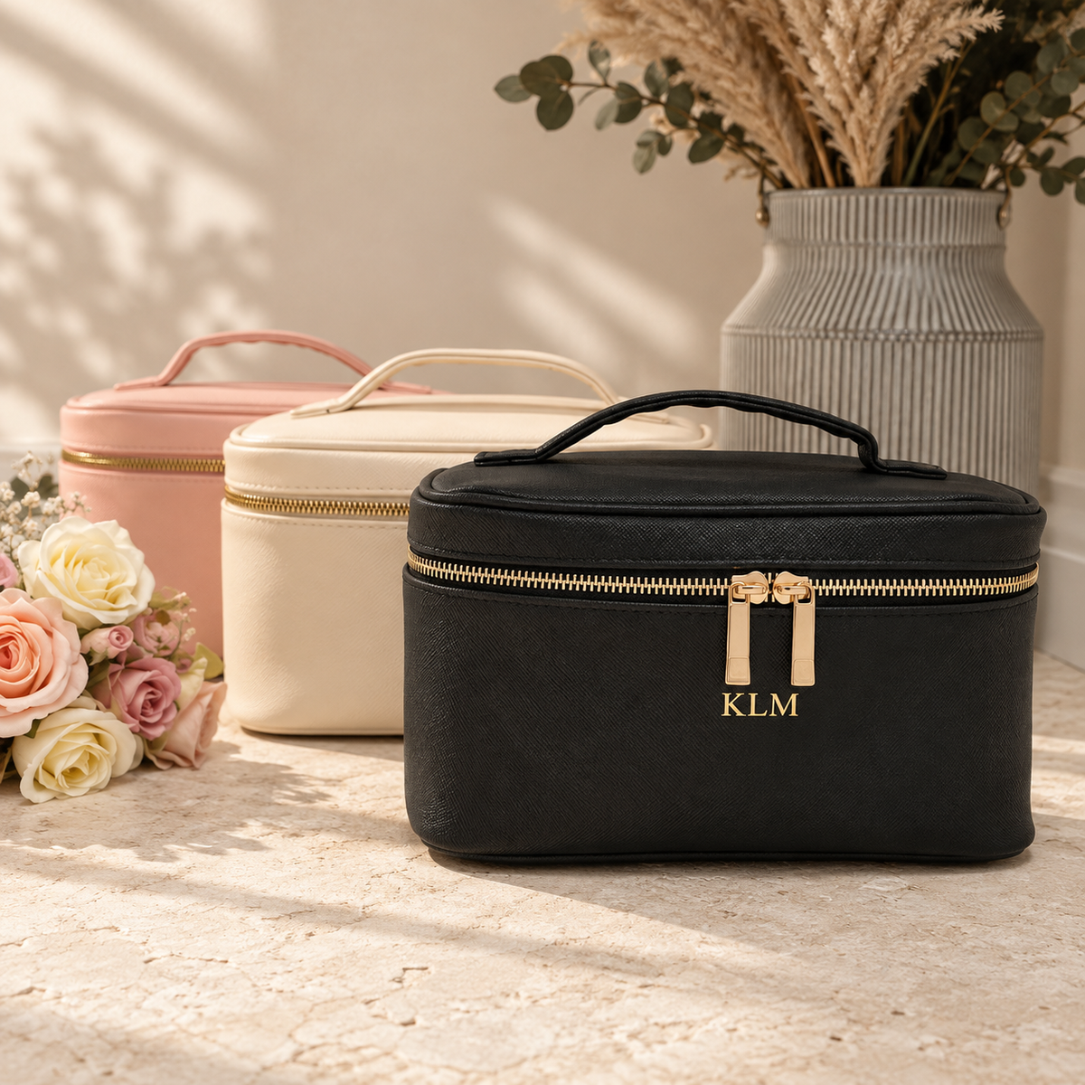 Personalised Vanity Case | Makeup & Toiletry Bag